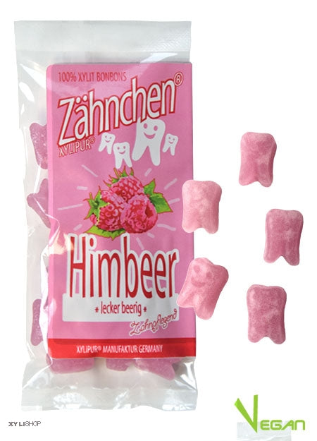 Zähnchen® RASPBERRY Xylitol Bonbons without BE