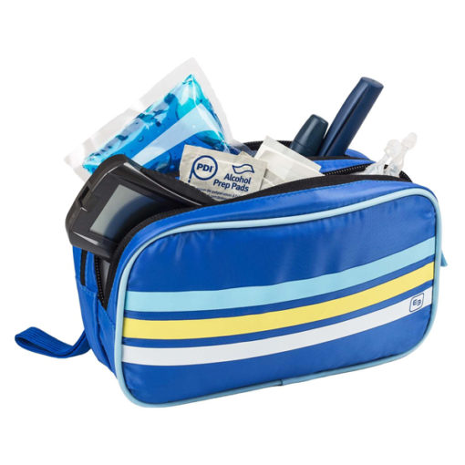 Elite Bags Retro blau gestreift Diabetikertasche